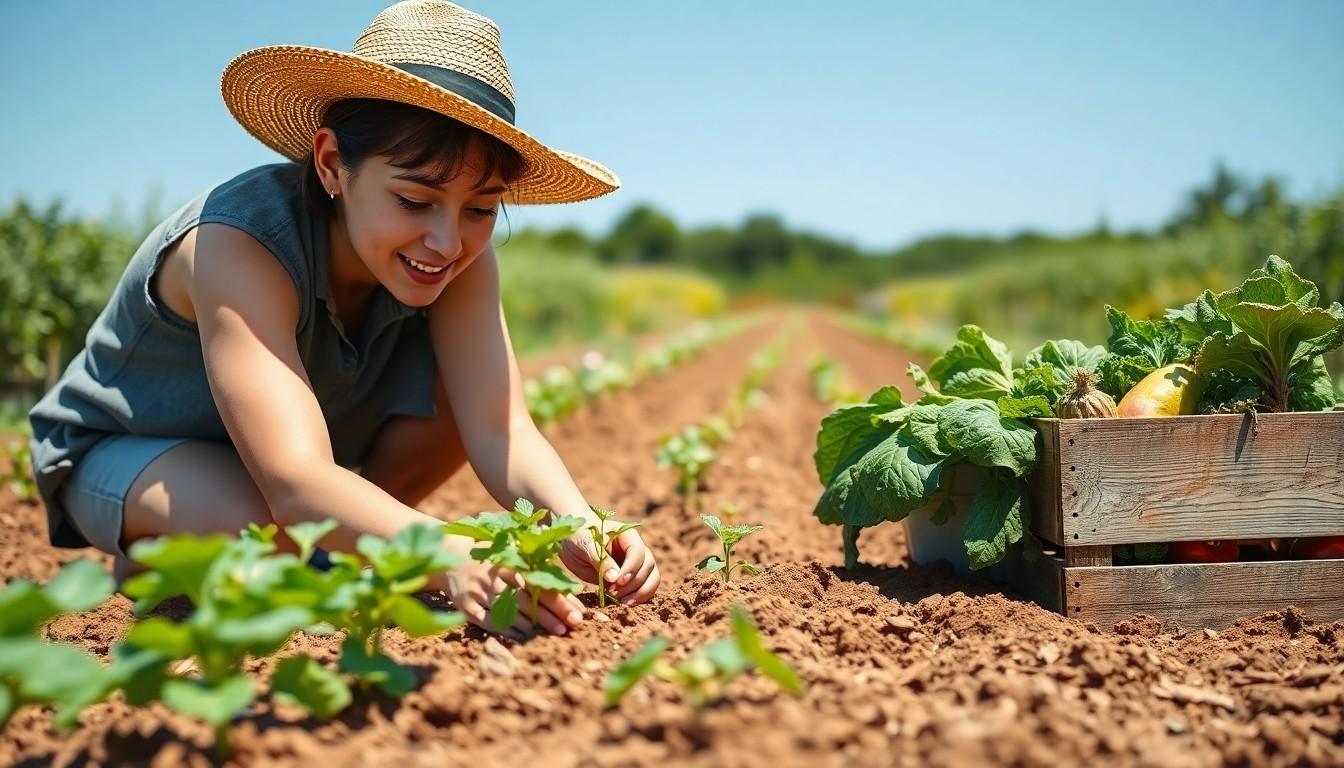 organic farming internship