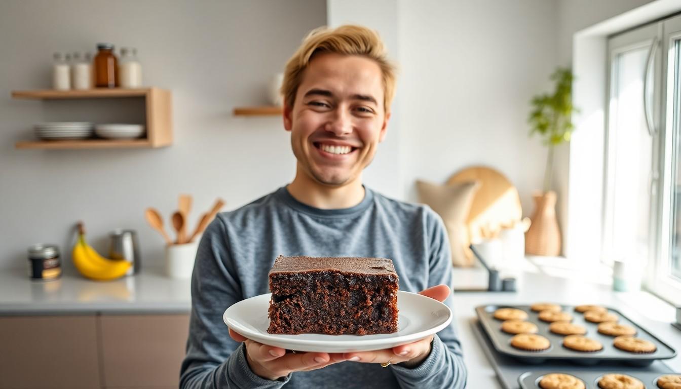 baked goods with protein powder